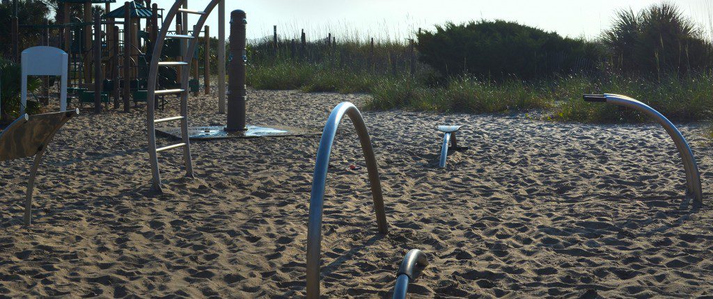 Oceanfront Workout Stations