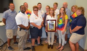 Safety Committee with Lighthouse Award